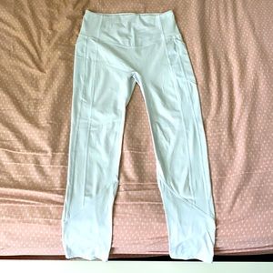 Lulu Lemon White Leggings Size 4